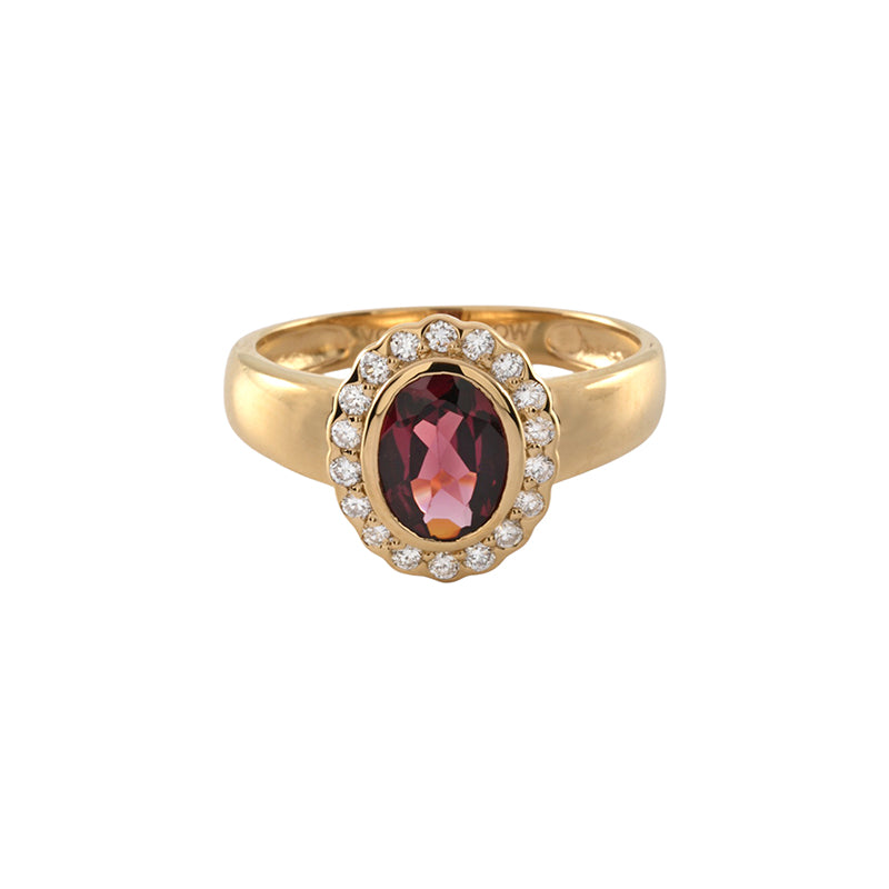 STELLA RHODOLITE GARNET RING