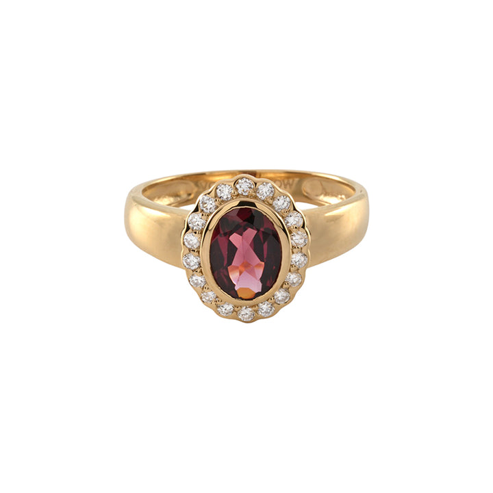STELLA RHODOLITE GARNET RING