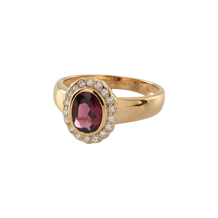 STELLA RHODOLITE GARNET RING