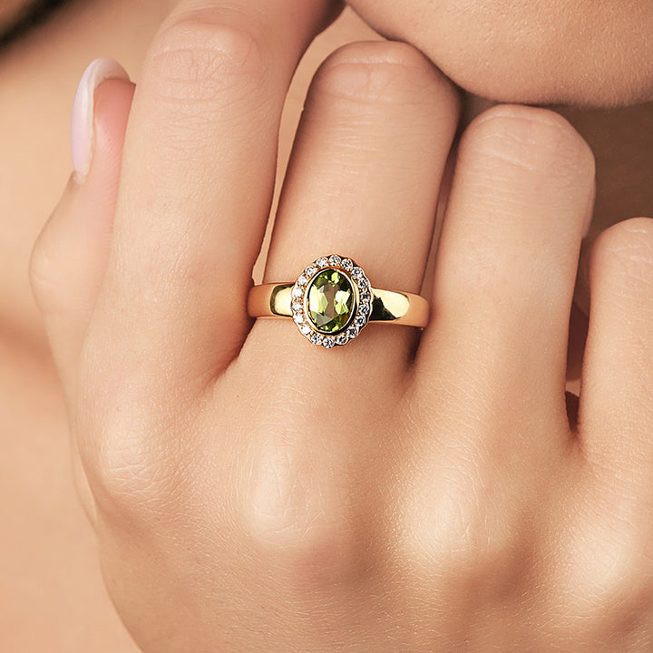 STELLA PERIDOT RING