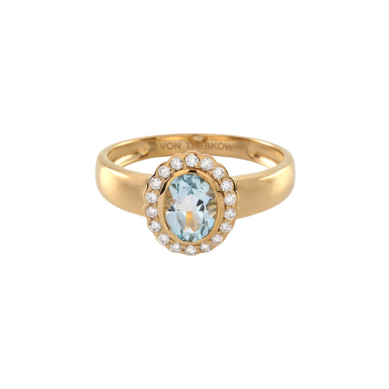 STELLA SKY BLUE TOPAZ RING