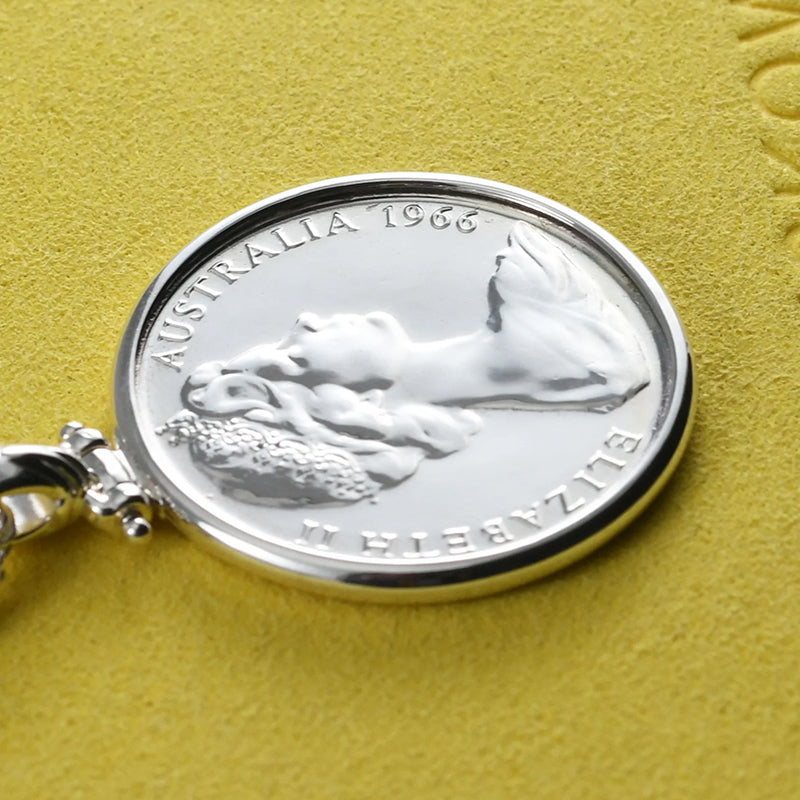 60TH ANNIVERSARY (1966) 50C COIN PENDANT