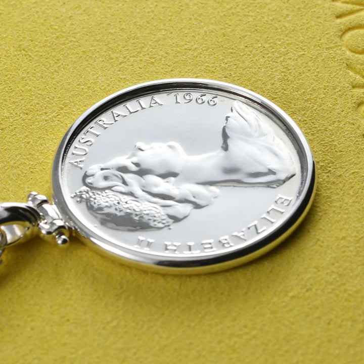 60TH ANNIVERSARY (1966) 50C COIN PENDANT