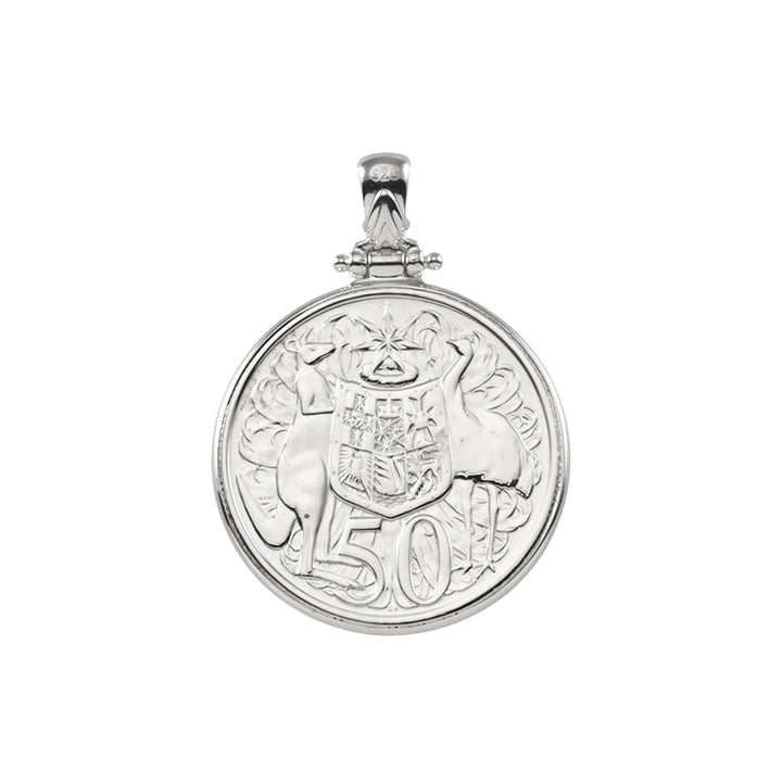60TH ANNIVERSARY (1966) 50C COIN PENDANT
