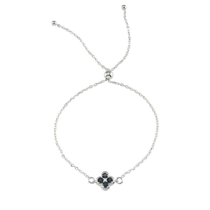 LONDON BLUE TOPAZ CLOVER BRACELET