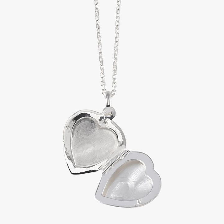 HEART LOCKET BELCHER NECKLACE