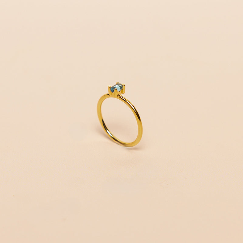 DECEMBER BIRTHSTONE RING