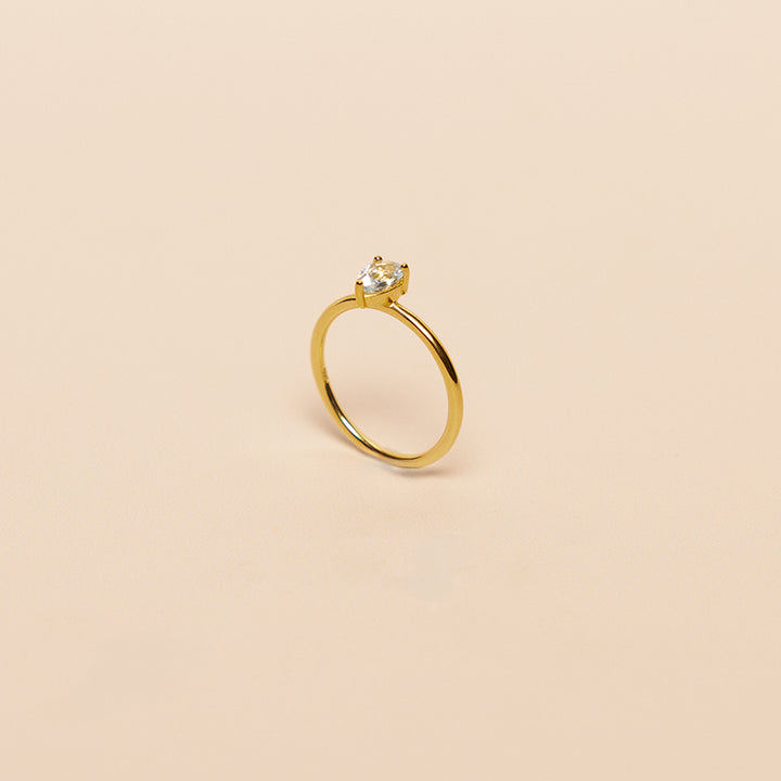 MARCH BIRTHSTONE RING