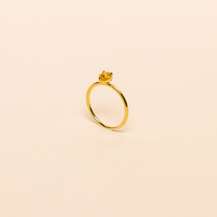 NOVEMBER BIRTHSTONE RING