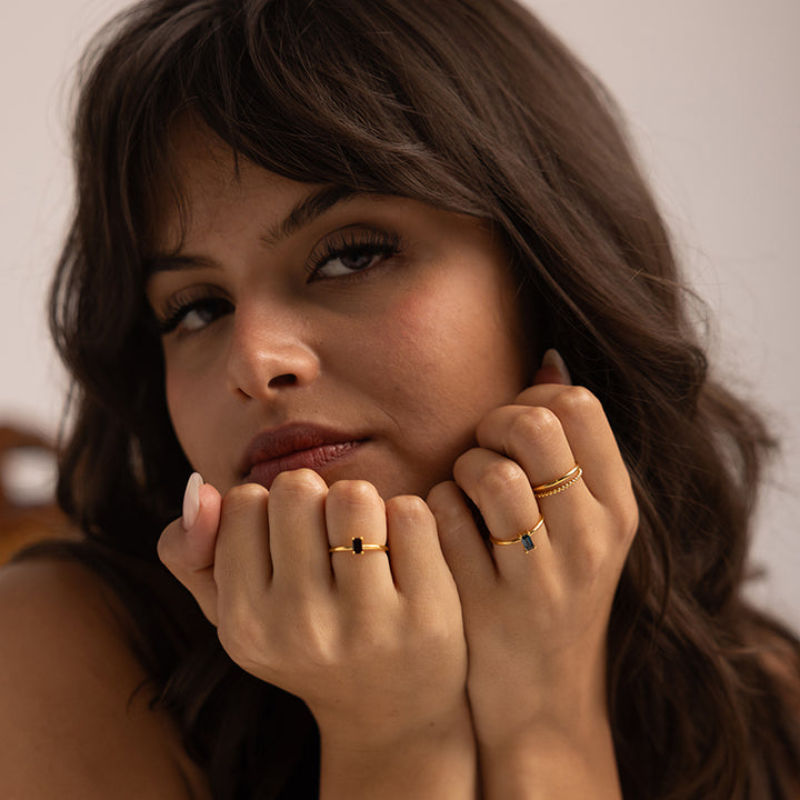 JANUARY BIRTHSTONE RING