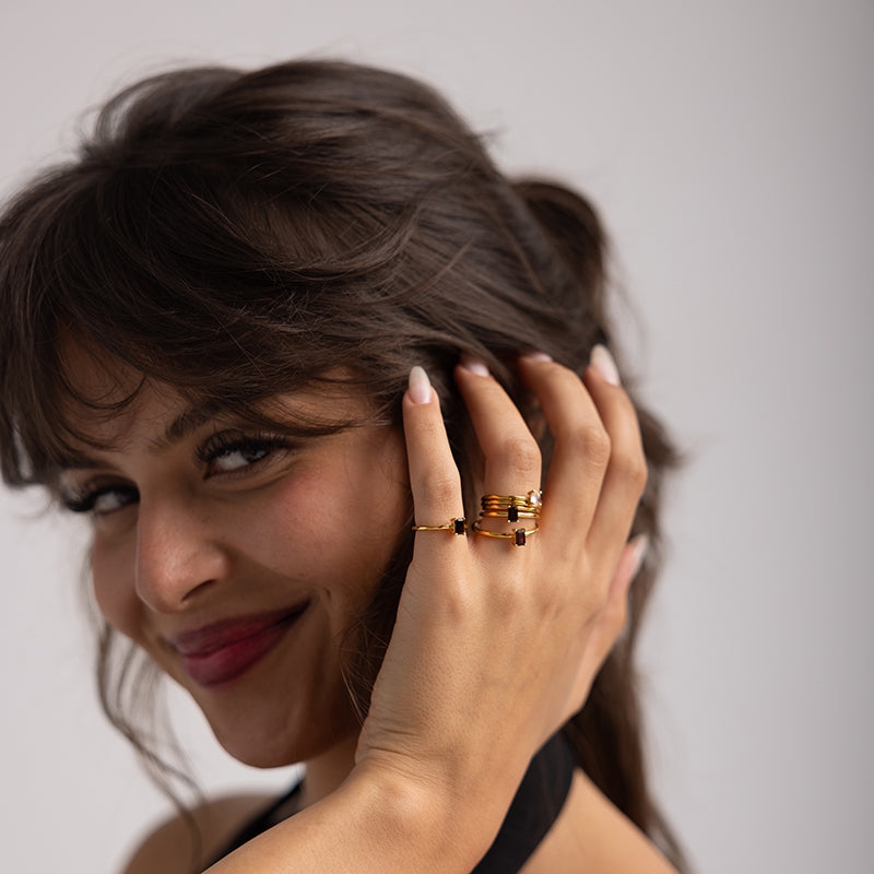 JANUARY BIRTHSTONE RING