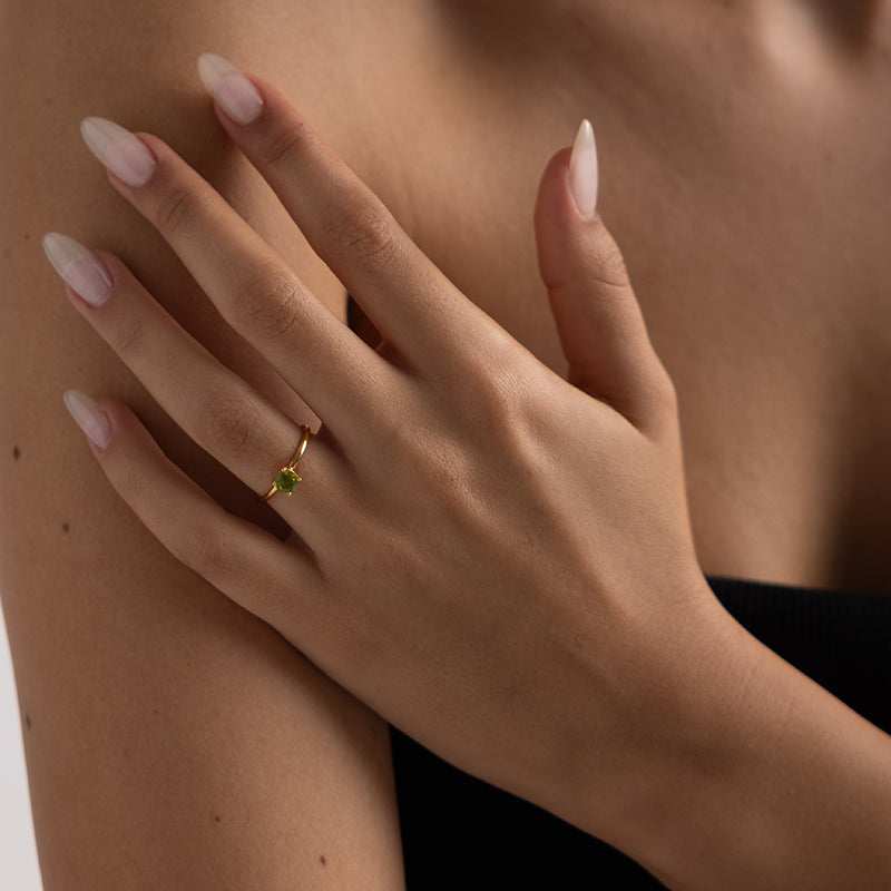 AUGUST BIRTHSTONE RING