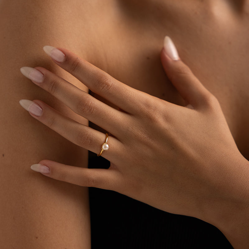 JUNE BIRTHSTONE RING