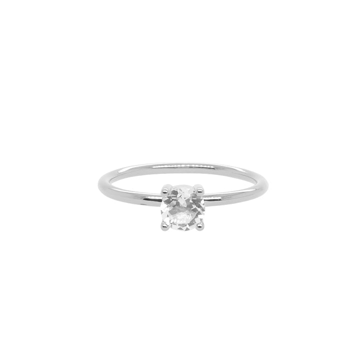 SOUL BRILLIANT ROUND STACKING RING