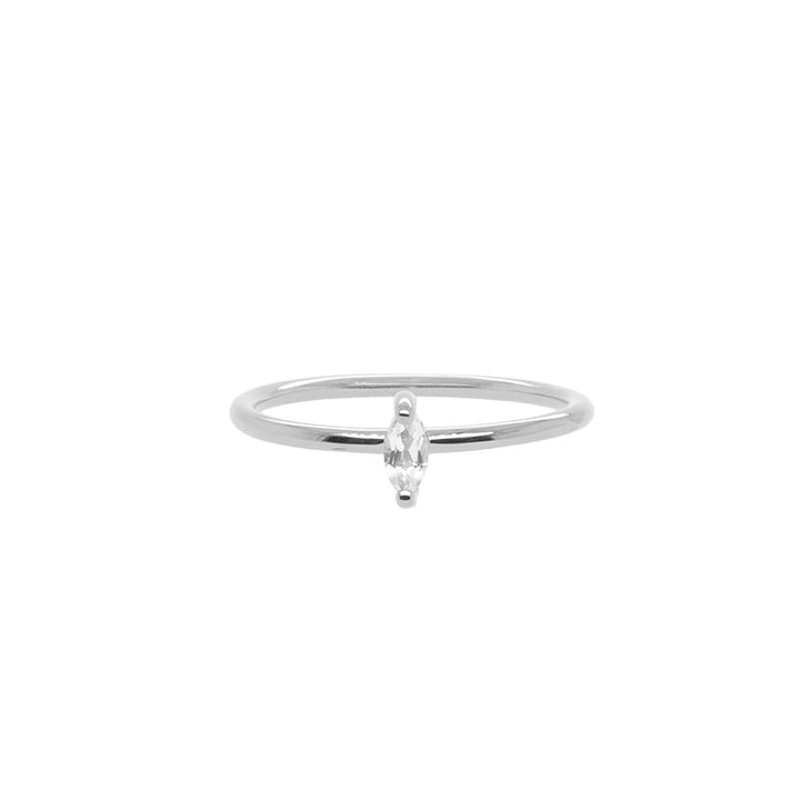 PRESENCE MARQUISE STACKING RING