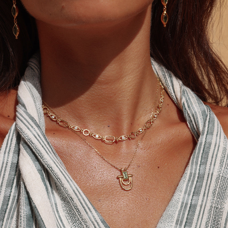 ALLEGRA APATITE NECKLACE