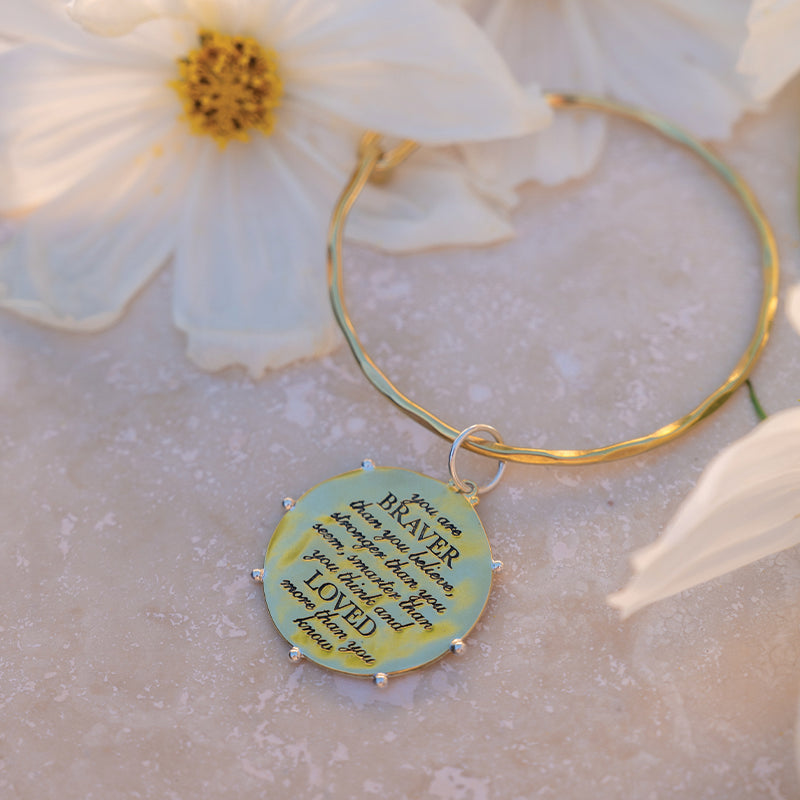 BRAVER THAN YOU THINK CHARM