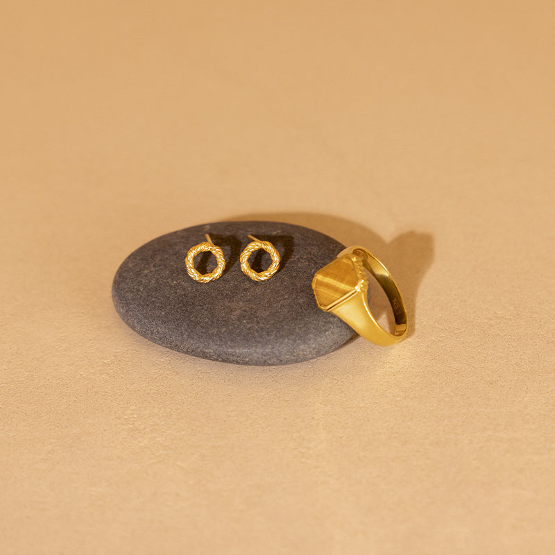 MUSE TIGERS EYE RING