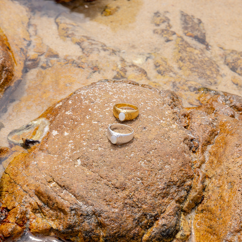 DUNE PEARL RING