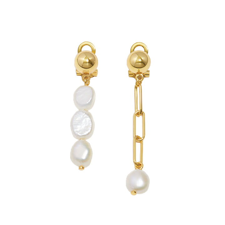 SUNLIT PEARL STUDS