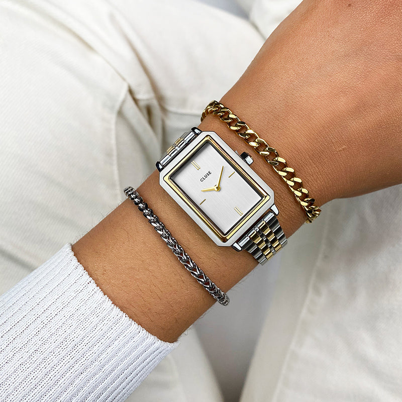 TWO-TONE FLUETTE WATCH