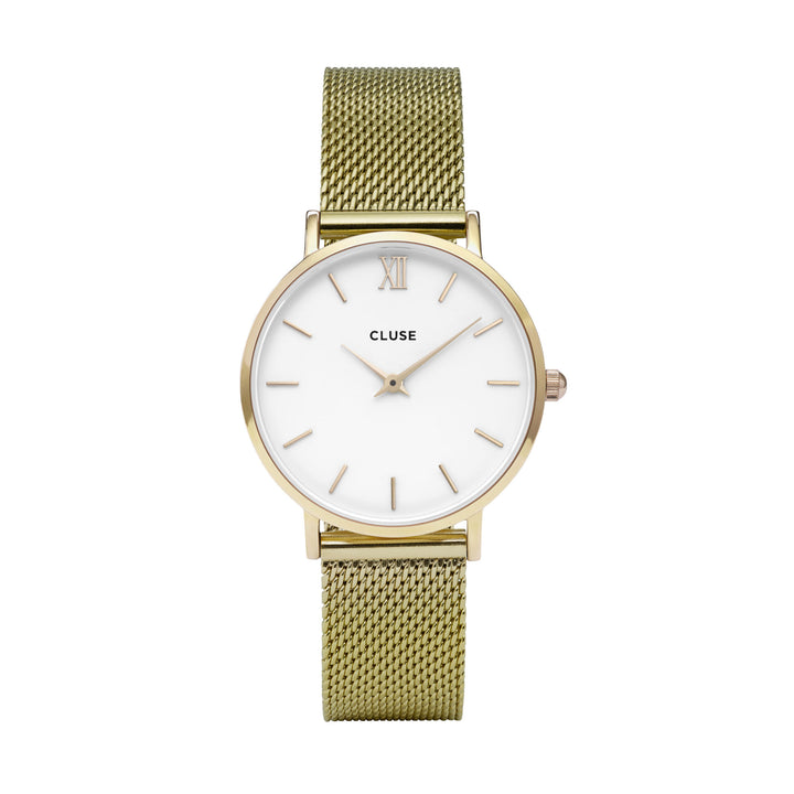MINUIT GOLD /WHITE WATCH