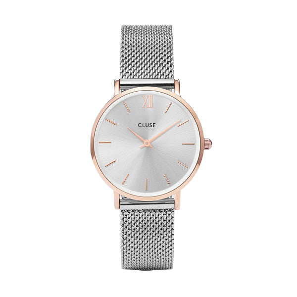 MINUIT ROSE GOLD/SILVER WATCH