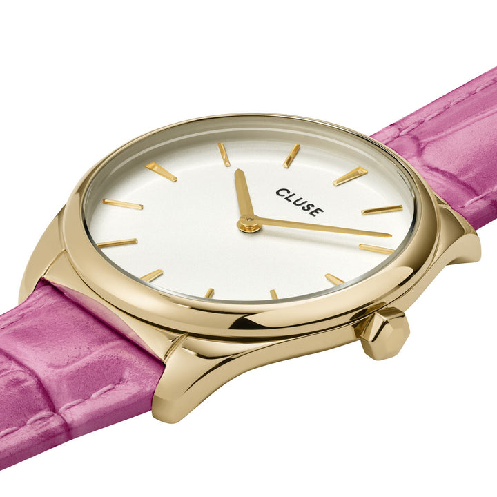 FEROCE PETITE GOLD AND PINK WATCH