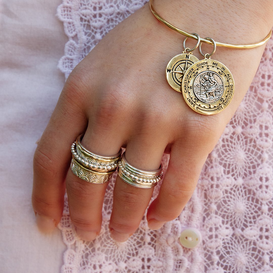 INTUITION MEDITATION SPINNING RING