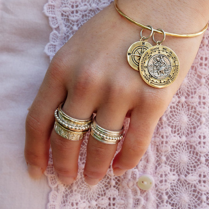 INTUITION MEDITATION SPINNING RING