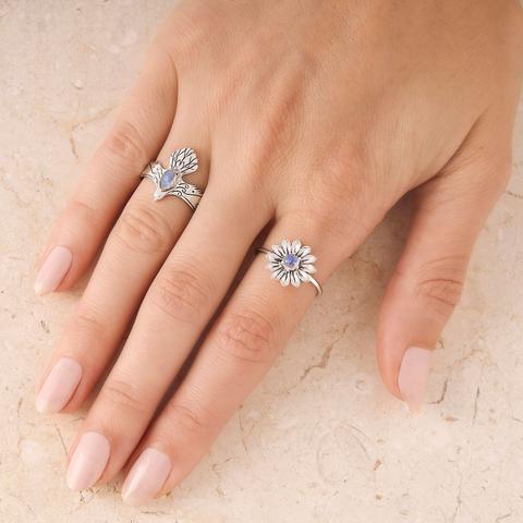 EAGLE SPIRIT MOONSTONE RING