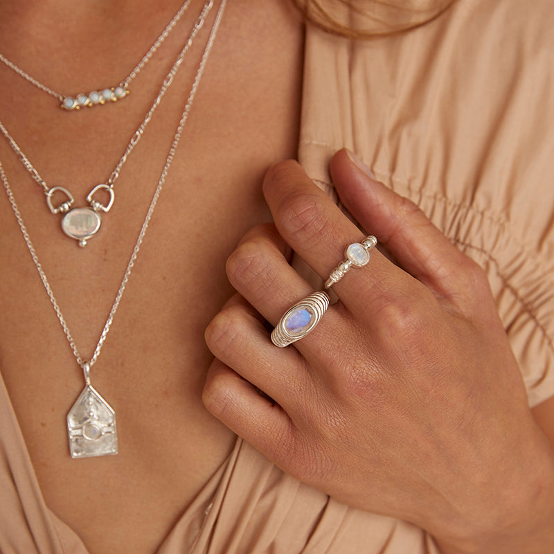 HARPER MOONSTONE RING