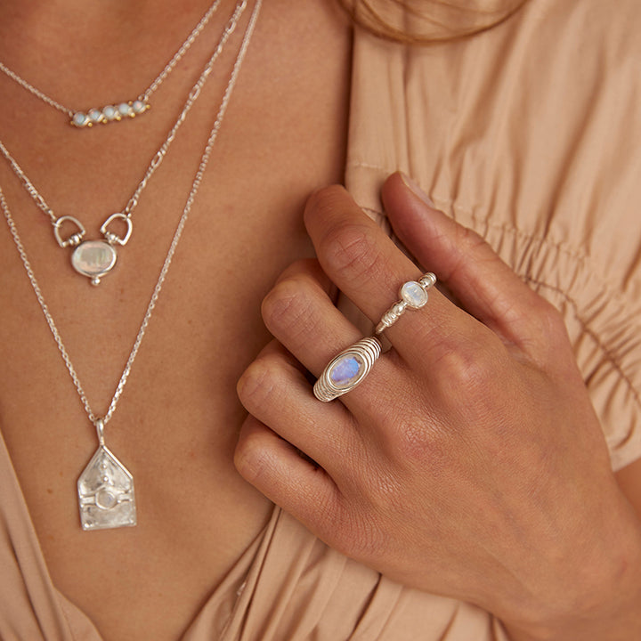 HARPER MOONSTONE RING
