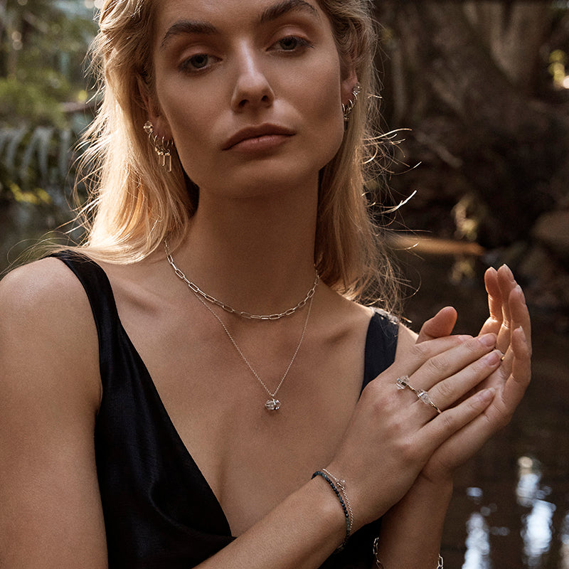 PATIENCE RING | CLEAR QUARTZ