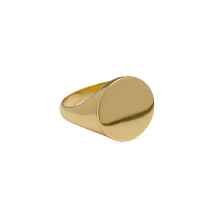 ROUND SIGNET RING