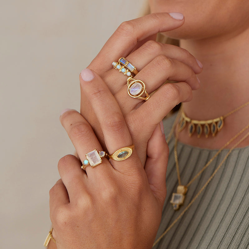 RADIANCE APATITE RING