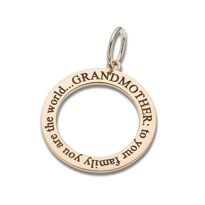 GRANDMOTHER OPEN CIRCLE CHARM