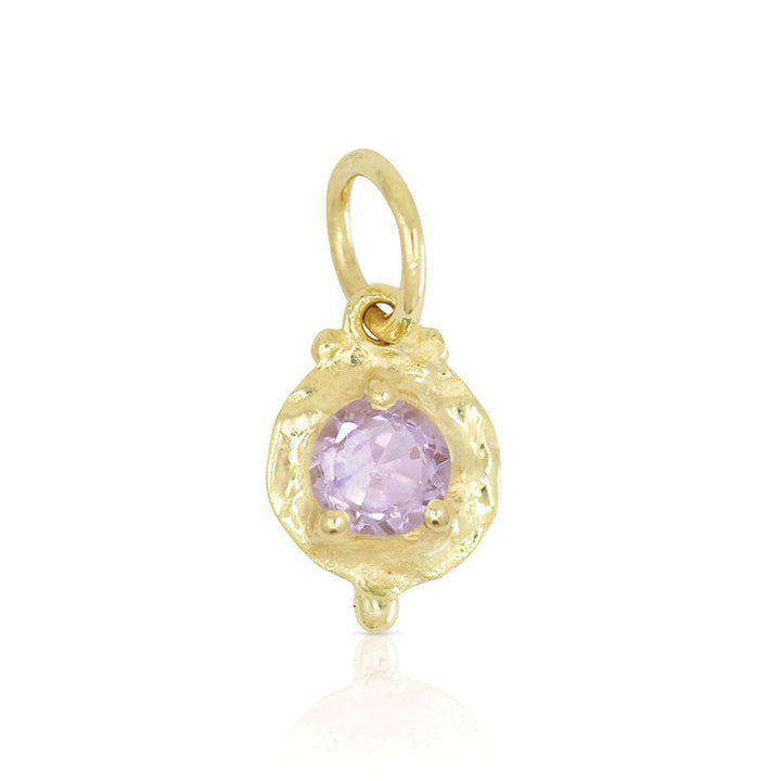 FEBRUARY AMETHYST BIRTHSTONE CHARM