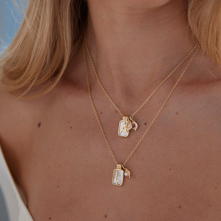 NOVEMBER CITRINE BIRTHSTONE CHARM