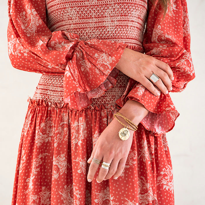 NATURAL LEATHER BRACELET