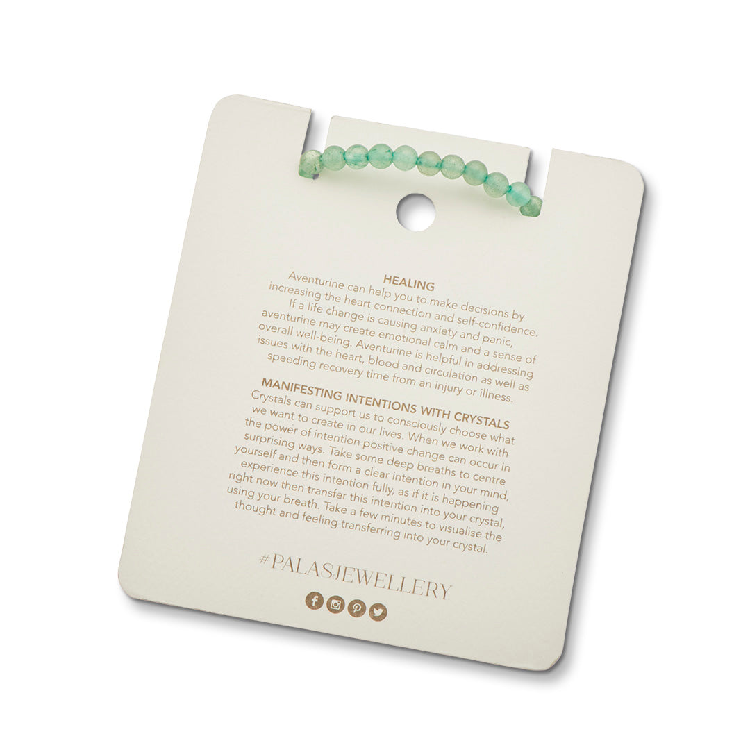 AVENTURINE HEALING GEM BRACELET