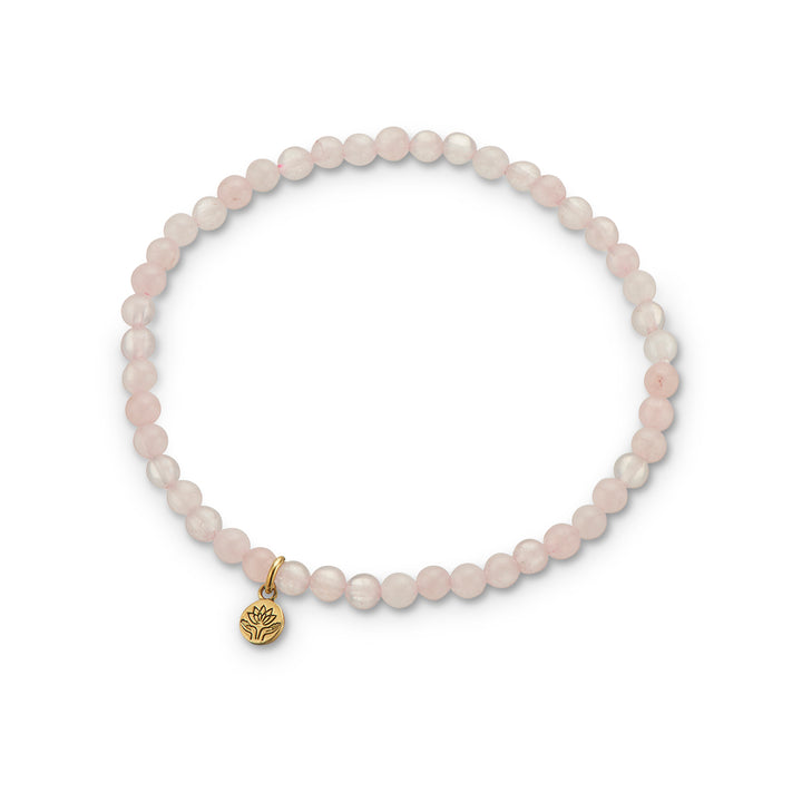 ROSE QUARTZ HEALING GEM BRACELET
