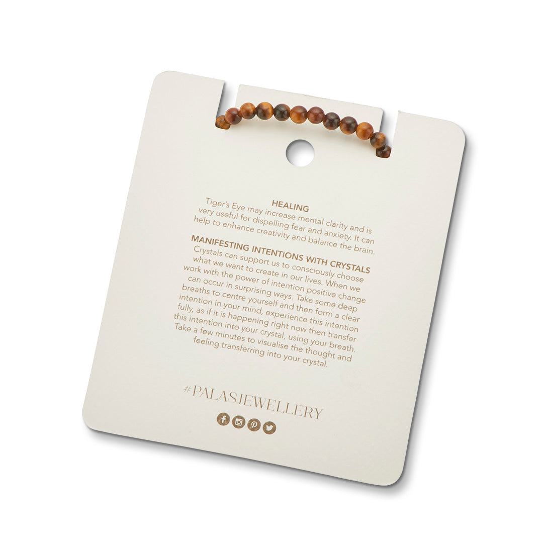 TIGERS EYE HEALING GEM BRACELET