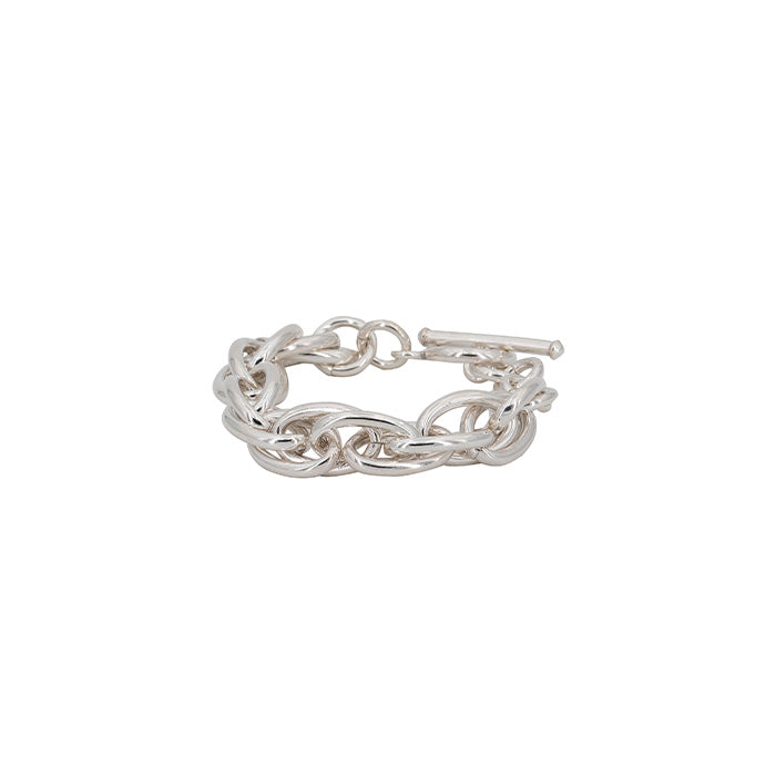 JACINTA DOUBLE OVAL LINK CHAIN BRACELET