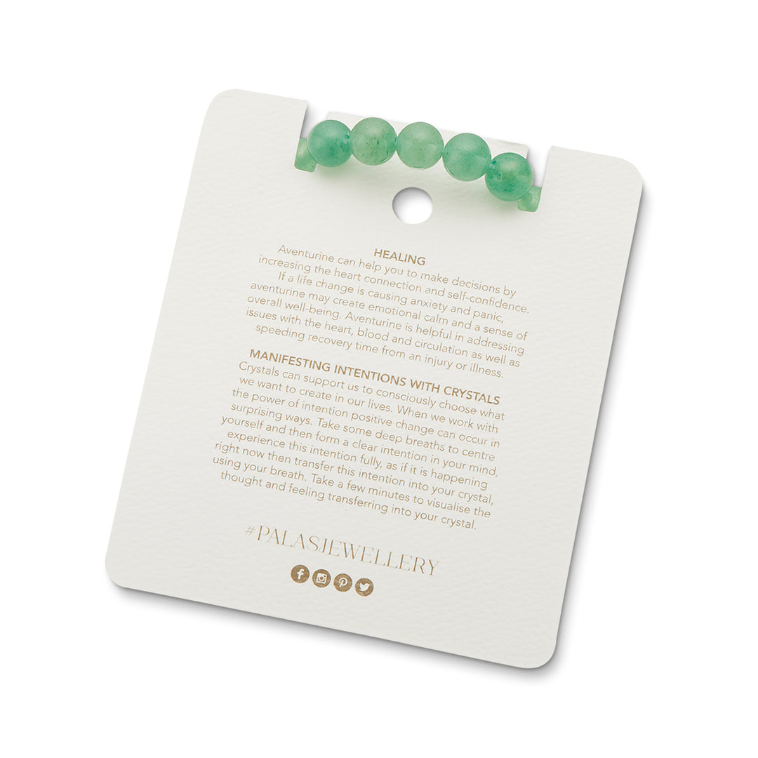 AVENTURINE ENERGY GEM BRACELET