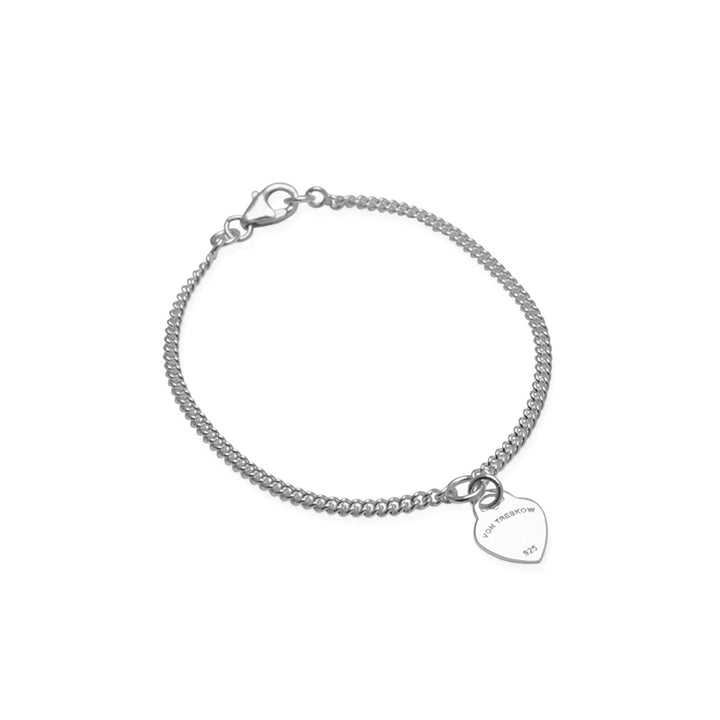 VT HEART CURB BRACELET