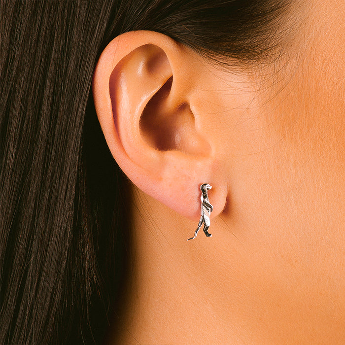 ORIGAMI MEERKAT EARRINGS