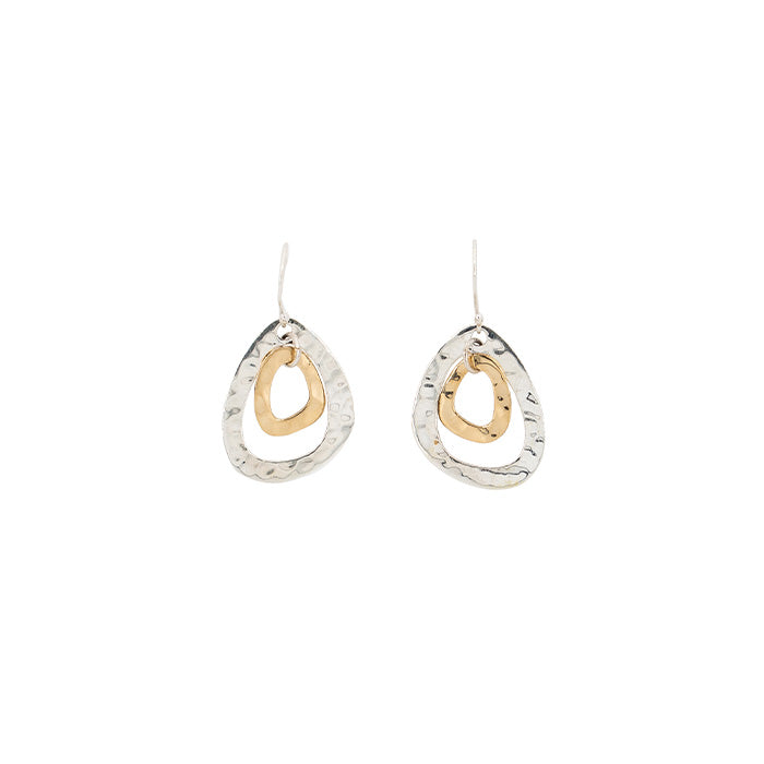 MANZANILLO DOUBLE OVAL EARRINGS