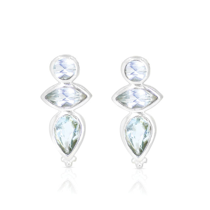 MABEL TOPAZ STUDS