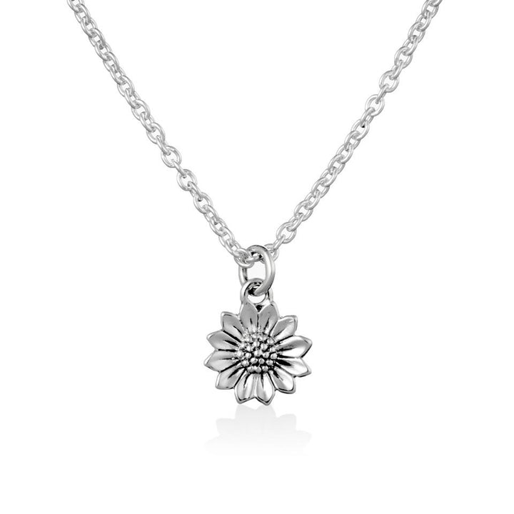 DELICATE SUNFLOWER NECKLACE